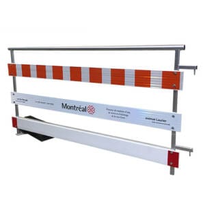 BARRIÈRE TEMPORAIRE D'ACCÈS PIÉTONNIER - BTAP