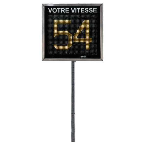 Afficheur de vitesse radar RAD54 - ambre – Image 4