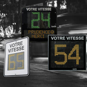 Radars afficheurs de vitesse