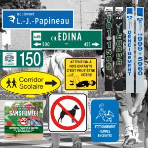 Various signs